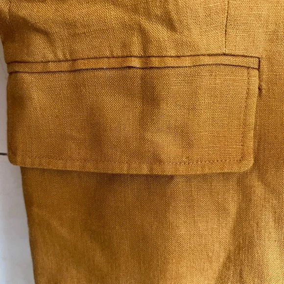 Mango Woman’s Linen Blazer| Rust| like new - Picture 7 of 12